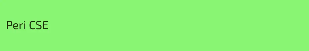 Peri CSE